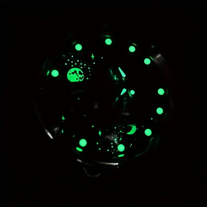 Astral Voyager Gold Skeleton Tourbillon Watch