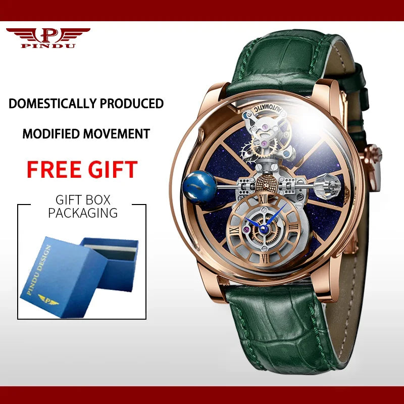 ساعة Galactic Pioneer Chronograph Tourbillon الفاخرة