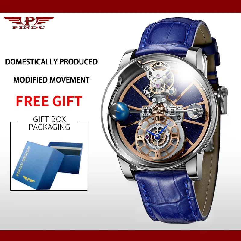 ساعة Galactic Pioneer Chronograph Tourbillon الفاخرة