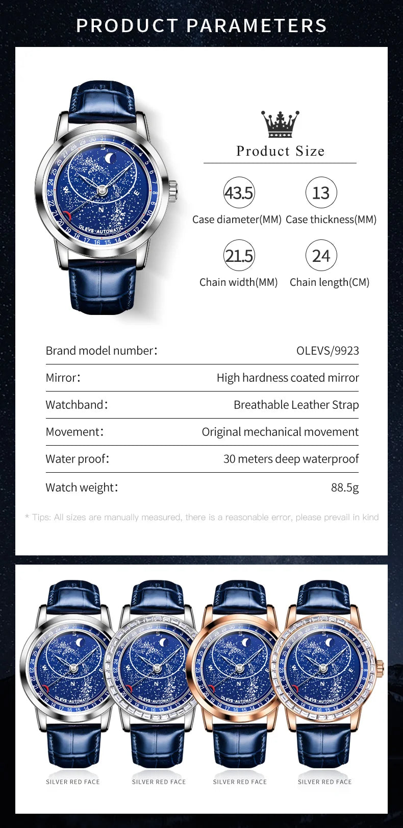 The Diamond Celestial Orbit Automatic Watch