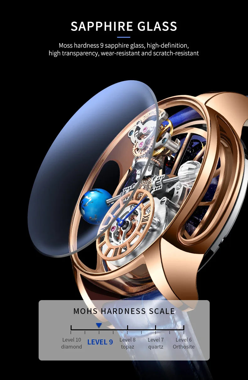 ساعة Galactic Pioneer Chronograph Tourbillon الفاخرة