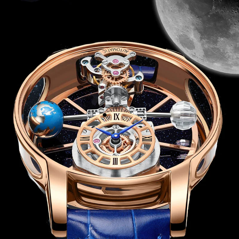 ساعة Galactic Pioneer Chronograph Tourbillon الفاخرة