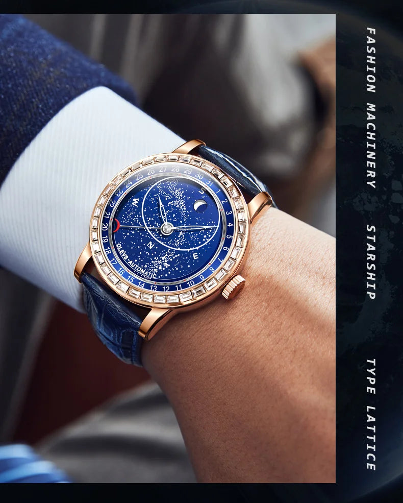 The Diamond Celestial Orbit Automatic Watch