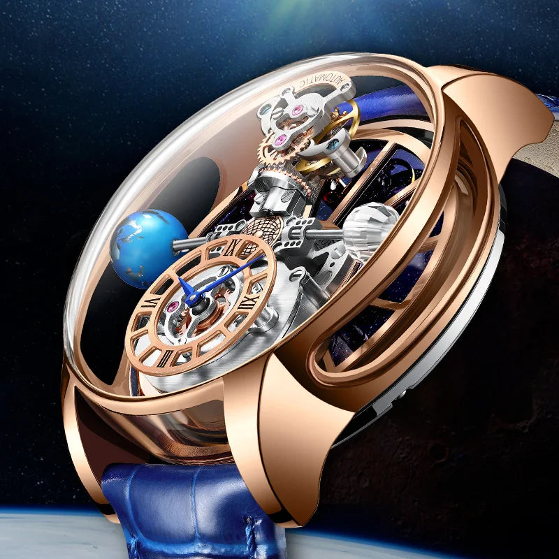 ساعة Galactic Pioneer Chronograph Tourbillon الفاخرة