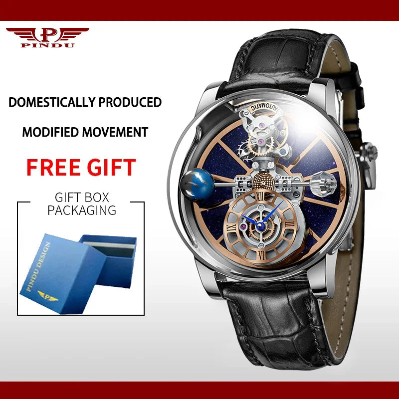 ساعة Galactic Pioneer Chronograph Tourbillon الفاخرة
