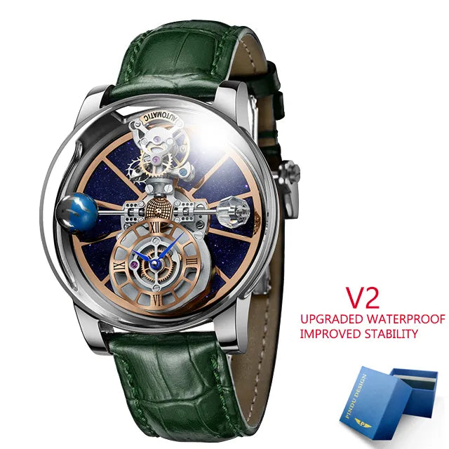 ساعة Galactic Pioneer Chronograph Tourbillon الفاخرة